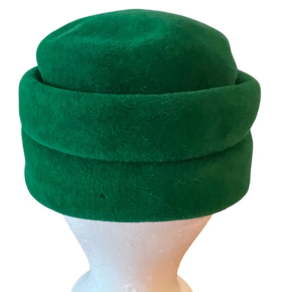 Vintage, Mark III Hat, Hudson’s The Woodward Shops, women , green - Picture 3 of 6